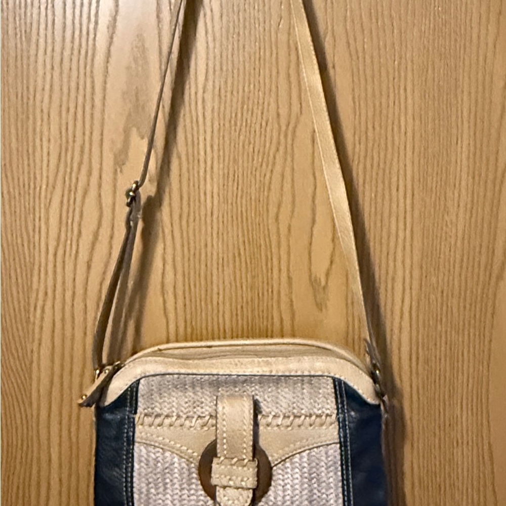 Cream and Black b.o.c. Crossbody Bag